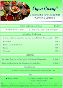 Menu / carte de Indian Chilli Haus à Hösbach