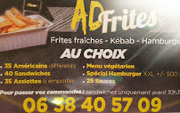 Menu / carte de Friterie 