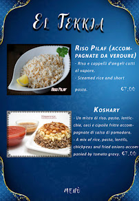 Ristorante El Tekkia M.M.G. Soc.Coop. à Milan carte