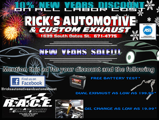 Auto Repair Shop «Ricks Automotive & Custom Exhaust llc», reviews and photos, 1639 S Oates St, Dothan, AL 36301, USA