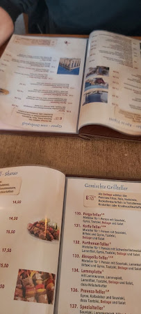 Restaurant grec Restaurant Akropolis à Blankenfelde-Mahlow - menu / carte