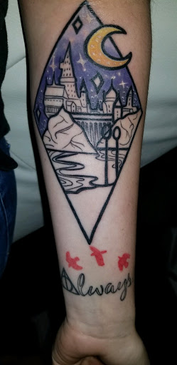 Explore dad and son tattoo ideas, creative tattoo ideas in Arlington, available at Pistol Petes Tattoo Saloon