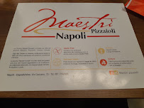 Pizzeria Maestri Pizzaioli à Naples - menu / carte