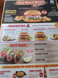 Restaurant de grillades à l'américaine Old Wild West à Nichelino (la carte)