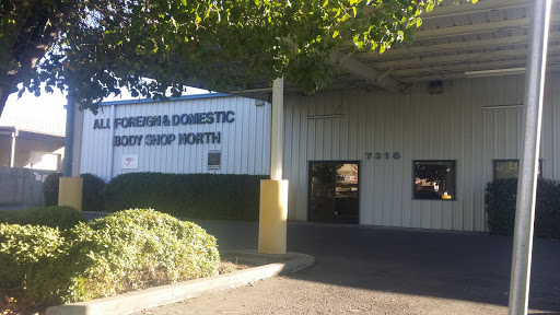 Auto Body Shop «All Foreign & Domestic Body Shop», reviews and photos, 7316 Murray Dr, Stockton, CA 95210, USA