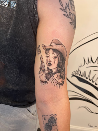 Explore calf tattoo ideas men, creative tattoo ideas in Savannah, available at Riverside Tattoo Parlor