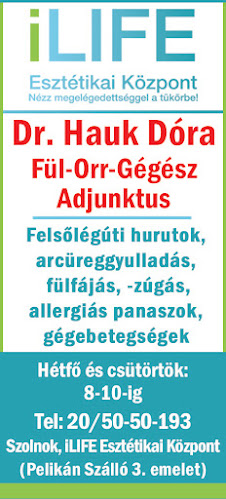 Dr. Hauk Dóra Fül-orr-gégészeti magánrendelés - Orvos