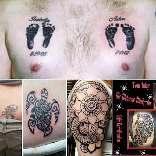 Explore spinal cord tattoo ideas, creative tattoo ideas in Elko, available at Tom Custom Tattoos and Body Piercing Studio