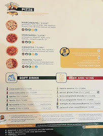 Menu du L'Antica Pizzeria da Michele Salerno à Salerno