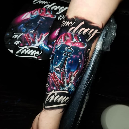 Explore mexican heritage tattoo ideas, creative tattoo ideas in Chatham, available at Cloud N9ne Tattoo Studio