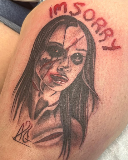 Explore finger tattoo ideas for guys, creative tattoo ideas in Morrisville, available at Sinners Circle tattoo co.