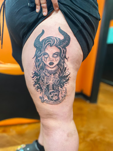 Explore rip daddy tattoo ideas, creative tattoo ideas in Aurora, available at Ronin Tattoo Studio INC