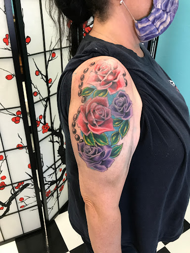 Explore heart tattoo ideas for ladies, creative tattoo ideas in Lake Isabella, available at Sacred heart tattoo