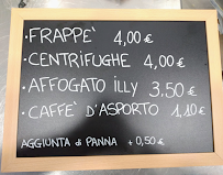 Menu / carte de Gelateria Come Una Volta à Villanuova Sul Clisi