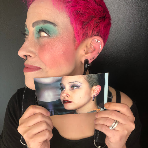 Explore dog nose print tattoo ideas, creative tattoo ideas in Bloomington, available at Crystal Moon Body Arts