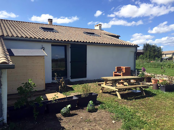 Extérieur Lodge Chai Crann Piorra 33390 Saint-Gènes-de-Blaye