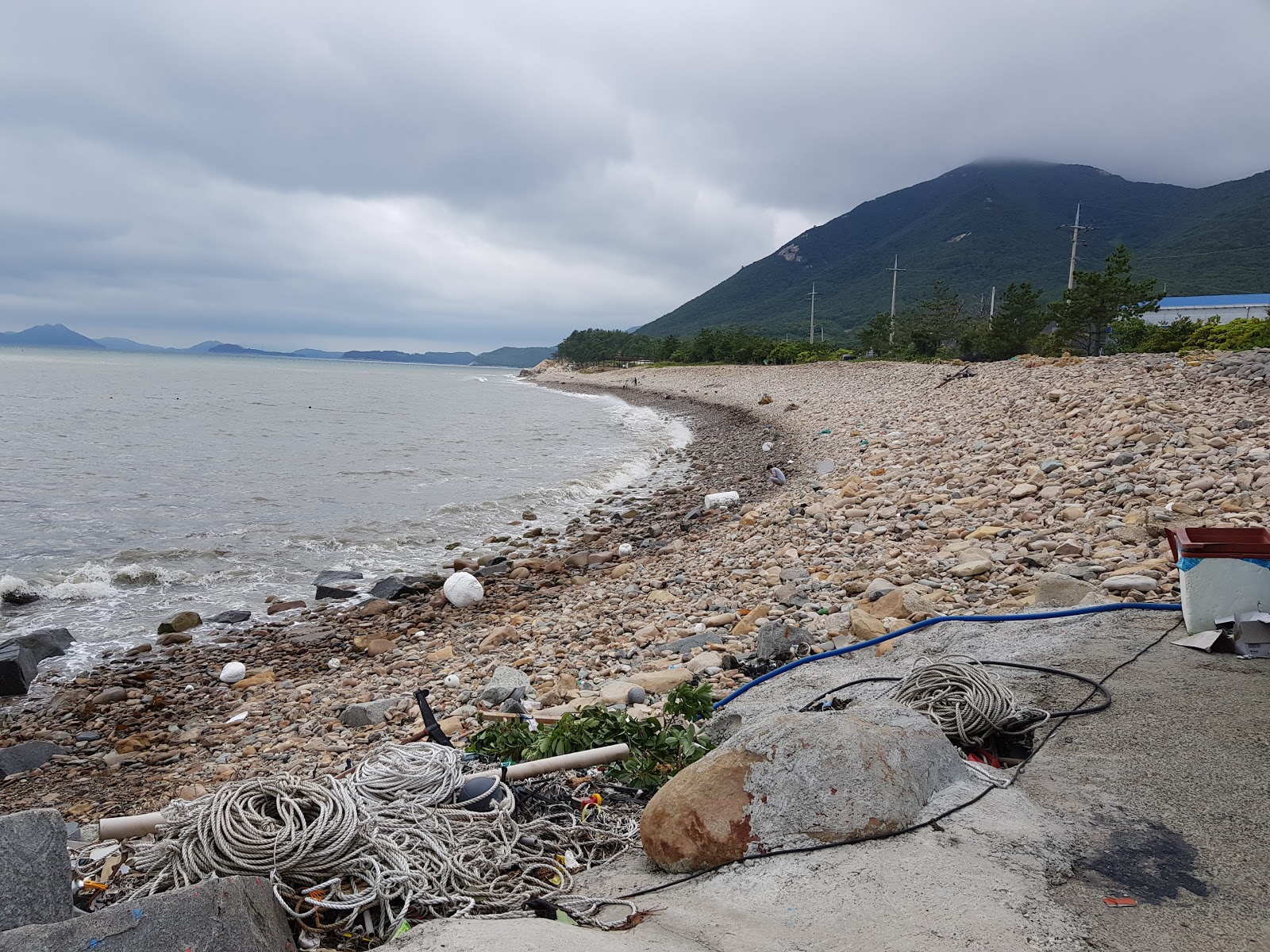 Foto van Ocheon Beach wilde omgeving