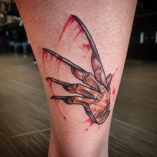 Explore sleeve tattoo ideas for females, creative tattoo ideas in Palm Harbor, available at Angry Owl Tattoo and Piercing