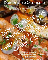 La Locanda à Isorella menu