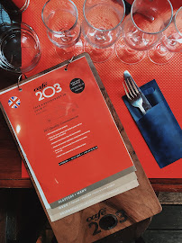 Restaurant français Café 203 à Lyon (la carte)