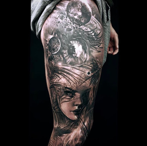 Explore simple unicorn tattoo ideas, creative tattoo ideas in Hollywood, available at Sacred Eye Tattoos