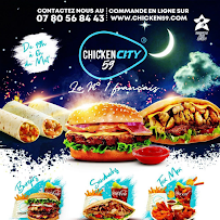 Menu / carte de Chicken City Lille - Livraison de nuit à Lille