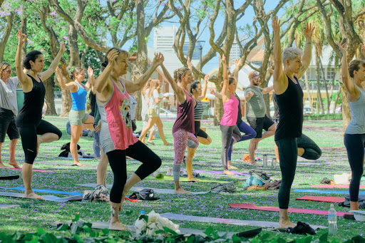 Blooming Happy Yoga (Yoga In The Park Perth)