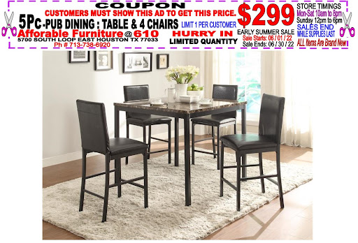 Furniture Store «Affordable Furniture 610», reviews and photos, 5700 South Loop E F, Houston, TX 77033, USA