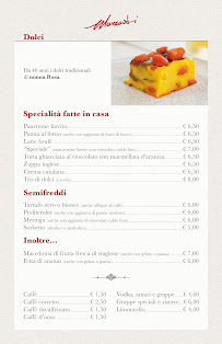 Ristorante Pizzeria Mazzanti à Fusignano menu