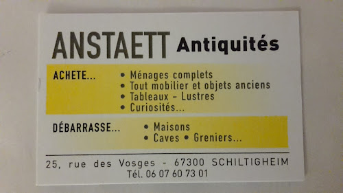 Magasin d'antiquités Anstaett Antiquités Schiltigheim