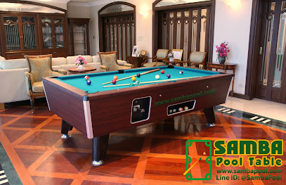 โต๊ะพูล โต๊ะพลูหยอดเหรียญ 'แซมบ้า' SAMBA Pool Table ราคาพิเศษ อุปกรณ์ครบชุด