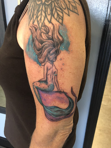 Explore farm tattoo ideas, creative tattoo ideas in Arlington, available at Rock and Rose Tattoo