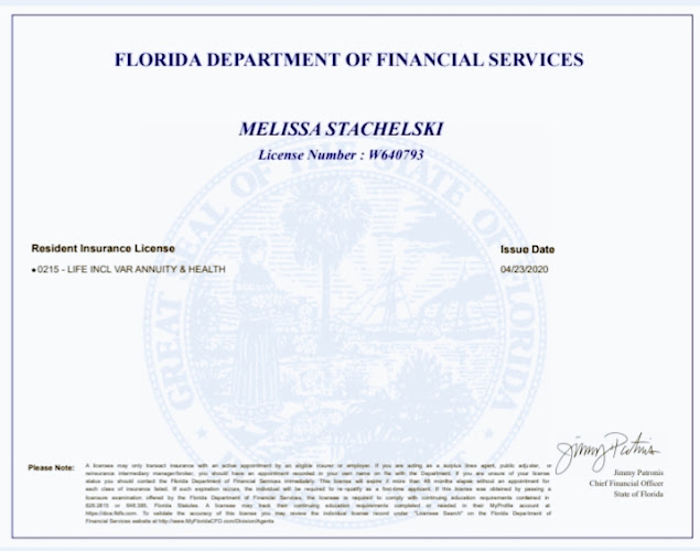 Photo of Melissa S. health insurance adviser in Oviedo, FL