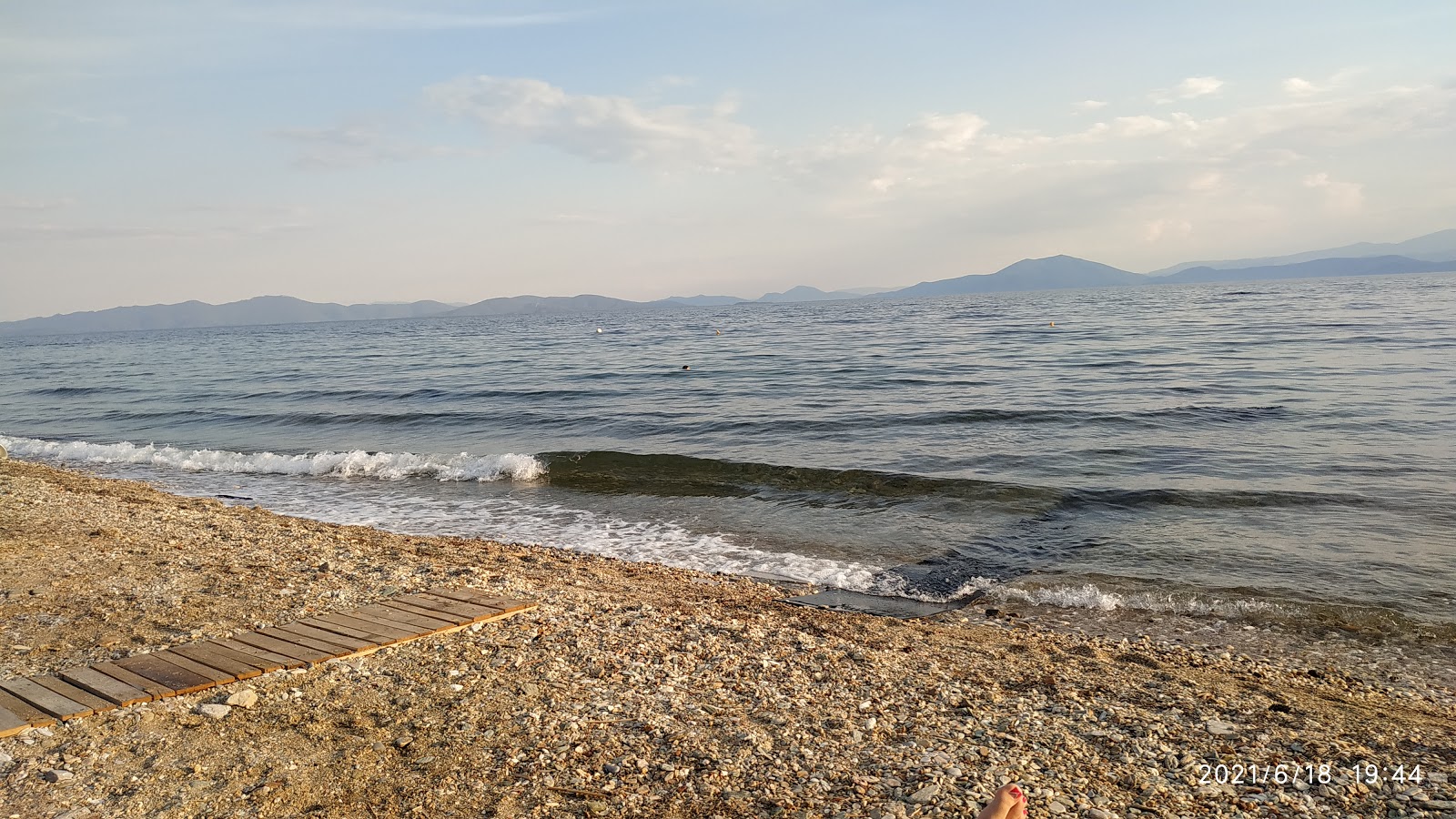 Foto av Malaki beach med long bay