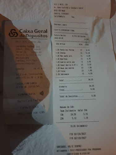 Sete e Meio - Mêda