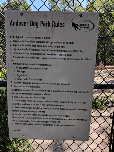Dog Park «Andover dog park», reviews and photos, 288 High Plain Rd, Andover, MA 01810, USA