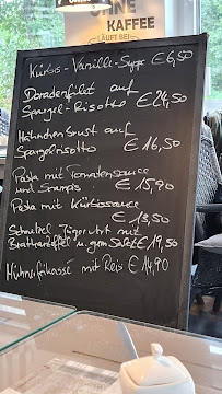 Menu / carte de Rumps' Bistro à Börnsen