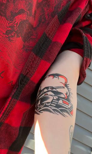 Explore firefighting tattoo ideas, creative tattoo ideas in Leavenworth, available at True Love Tattoo Club