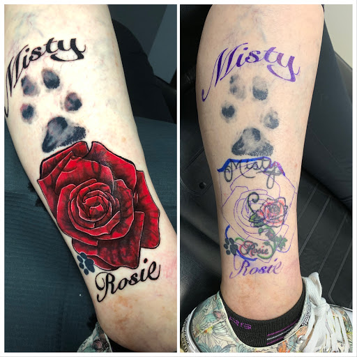 Explore booty tattoo ideas for ladies, creative tattoo ideas in Belmont, available at Phoenix Tattoo