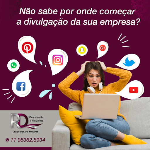 Logo da empresa - RD Comunicação e Marketing