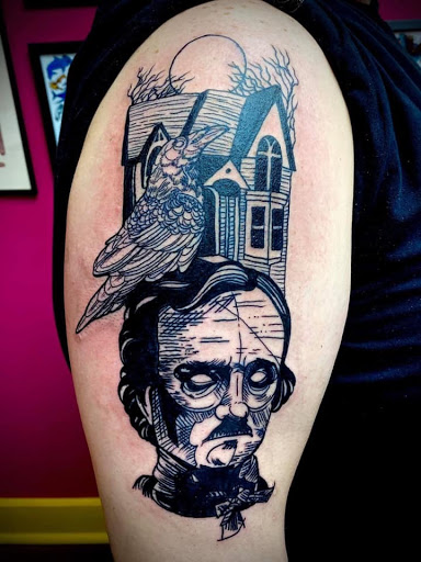 Explore space filler tattoo ideas, creative tattoo ideas in Somerdale, available at Hydravolve Studios Tattoo and Body Piercing