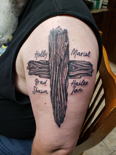 Explore star wars sleeve tattoo ideas, creative tattoo ideas in Export, available at Patriotic pain tattoo