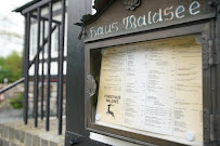 Menu / carte de Forsthaus Waldsee (Zufahrt Beschilderung Am Waldfreibad) à Brilon