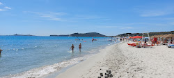 Foto von Spiaggia di Simius mit langer gerader strand