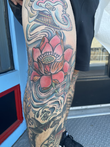 Explore skateboarding tattoo ideas, creative tattoo ideas in Brooklyn, available at Electric Lotus Tattoo