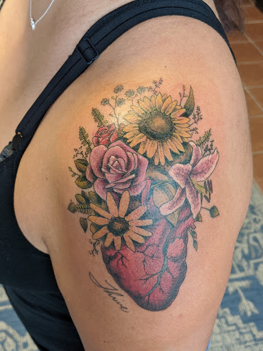 Explore singer tattoo ideas, creative tattoo ideas in Las Cruces, available at Camino Tattoo Studio & Art Gallery