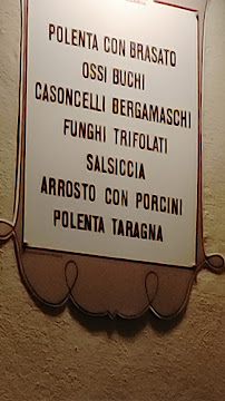 Da Franco Restaurant à Bergamo menu