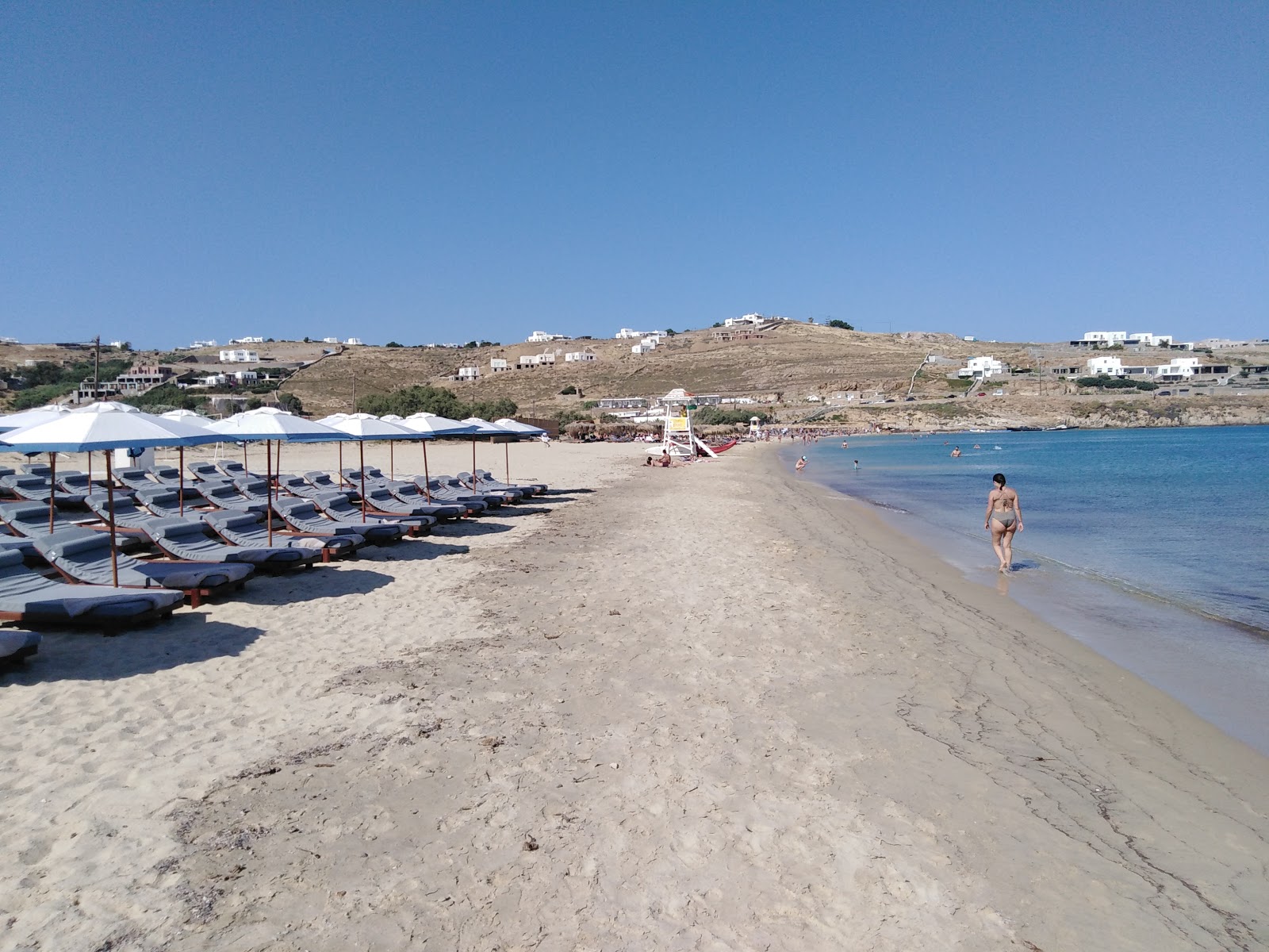 Photo of Kalo Livadi Beach with very clean level of cleanliness