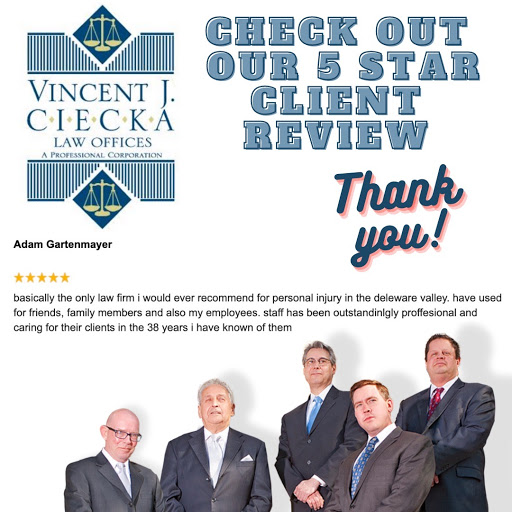 Personal Injury Attorney «Law Offices Vincent J. Ciecka, P.C.», reviews and photos