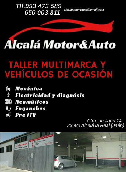 Alcalá Motor&Auto, Taller de reparación de automóviles en Alcalá la Real – Jaén